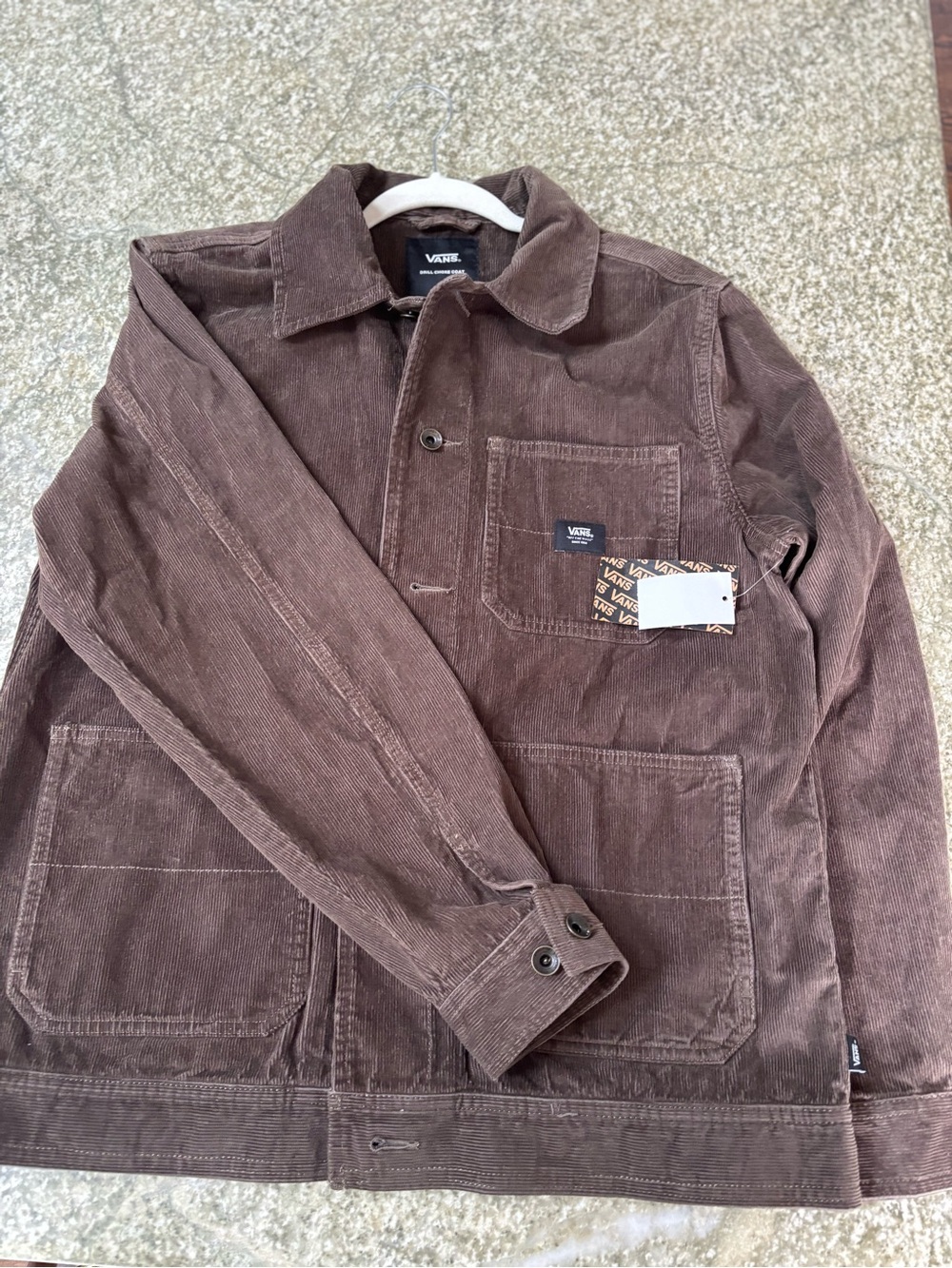 Vans Brown-Olive Corduroy Shirt Jacket NW
